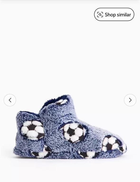 Tu Clothing Football Borg Fleeced Boots