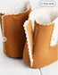 Tu Clothing Tan Faux Suede Fleeced Lined Booties