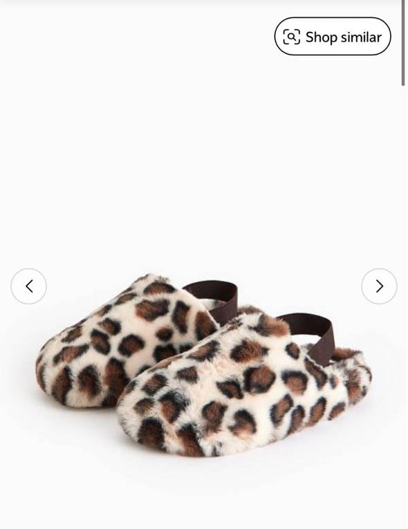 Tu Clothing Faux Fur Footbed Slippers