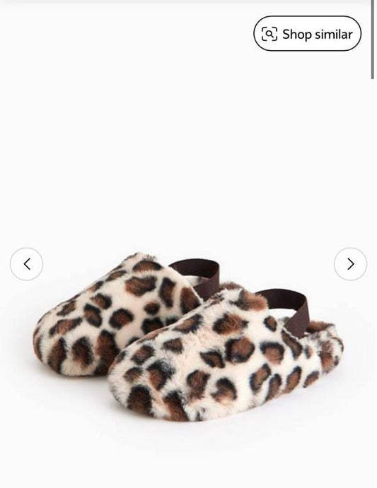 Tu Clothing Faux Fur Footbed Slippers