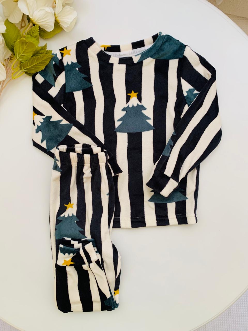 TU Clothing Velour Shirt and Trouser Set
