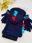 TU Clothing Knitted Dinosaur Scarf 3pc Set