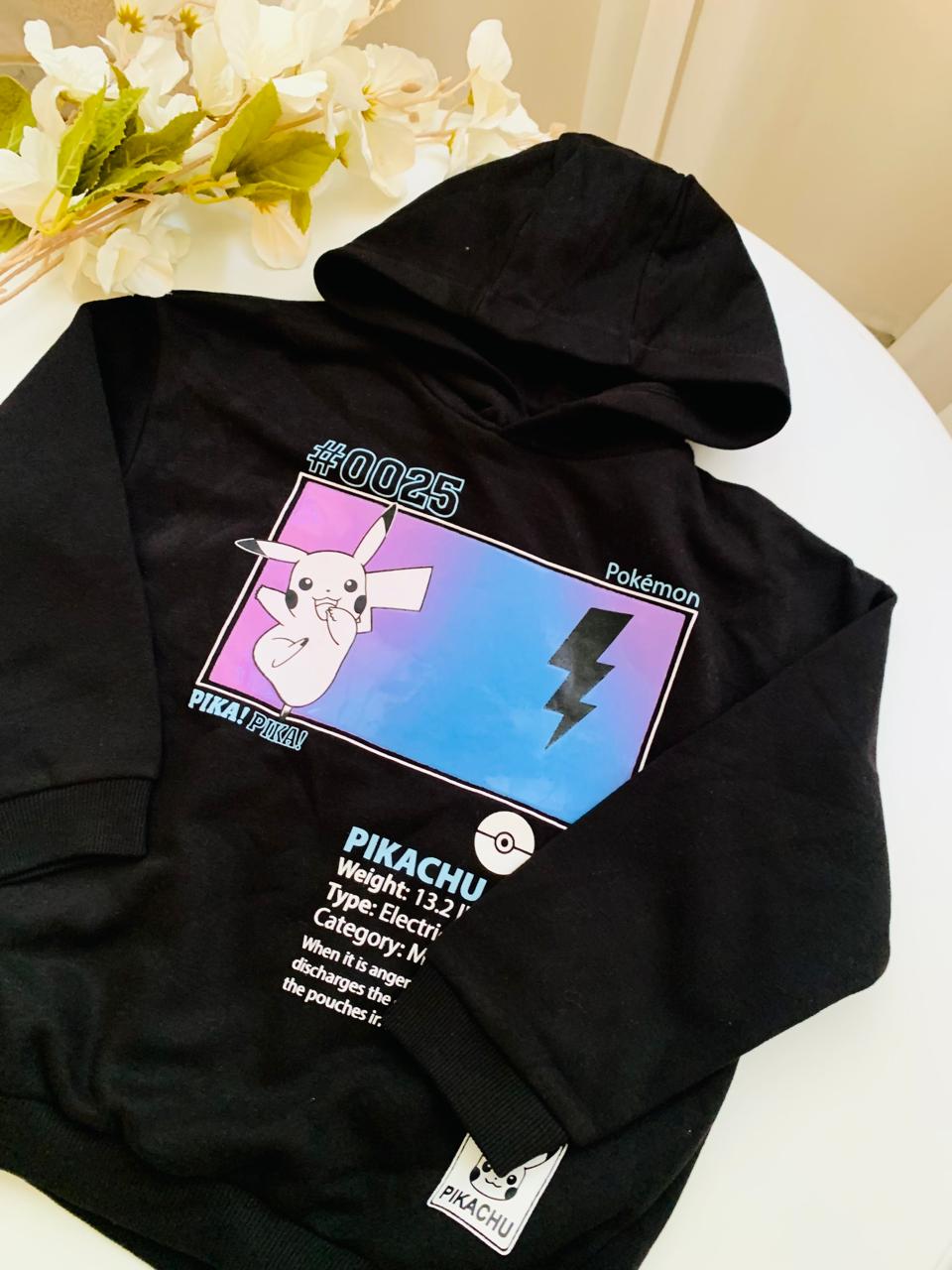 TU Clothing "Pokemon Pikachu"Hoodie