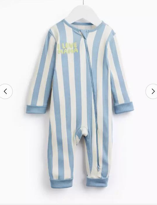 TU Clothing "I love Mama" Sleepsuit