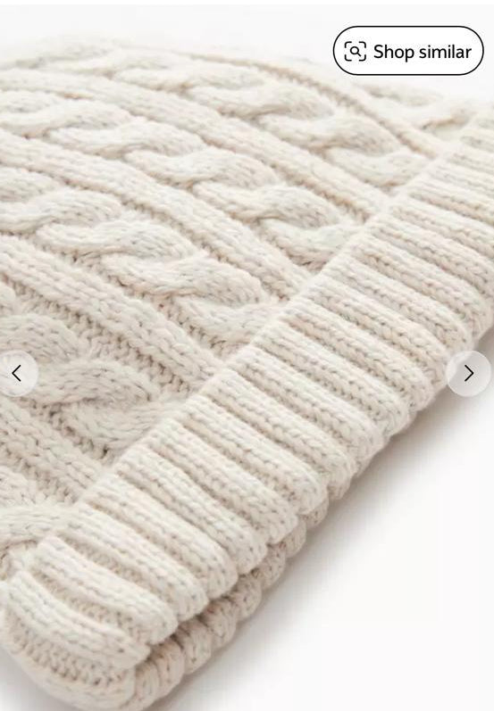 TU Clothing Knitted Pom Pom Cap