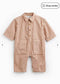 Tu Clothing Striped Button romper