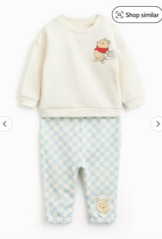 TU Clothing Winnie The Pooh Sweat Shirt and trouser Set
