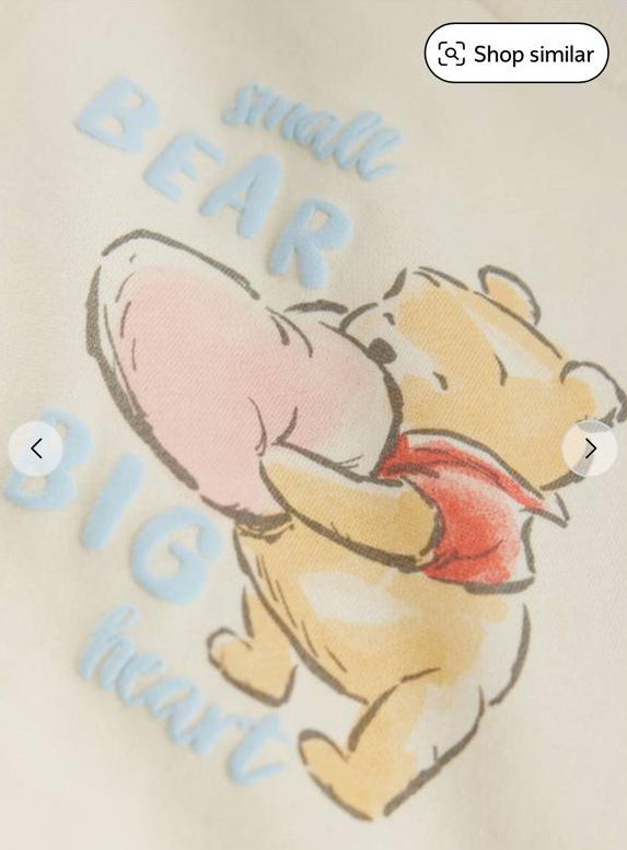 TU Clothing Winnie The Pooh Sweat Shirt and trouser Set