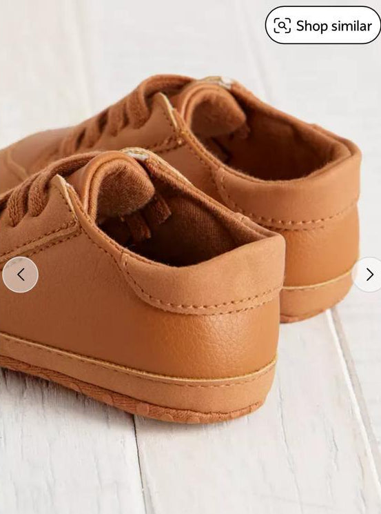 TU Clothing Tan lace Up Booties