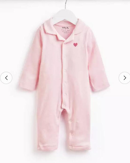 TU Clothing Heart Print Romper