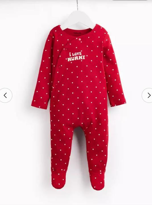 TU Clothing "I Love Mummy " Sleepsuit