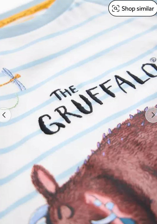 TU Clothing Gruffalo print Shirt and Trouser Set