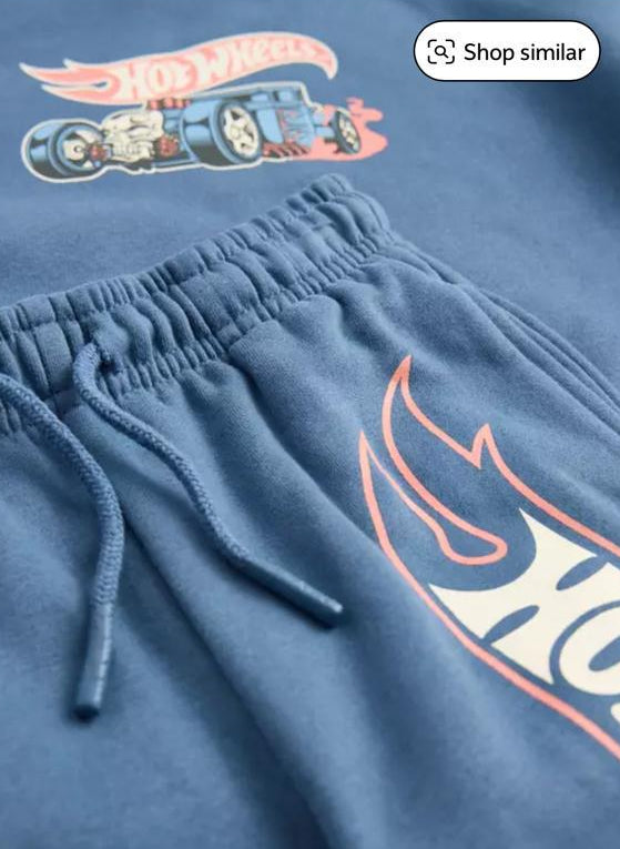 TU Clothing "Hot Wheels" Sweat Shirt with Trouser Set