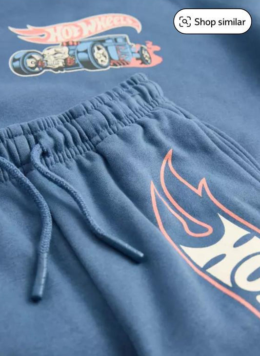 TU Clothing "Hot Wheels" Sweat Shirt with Trouser Set