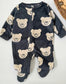George Bear Fleece Sleepsuit