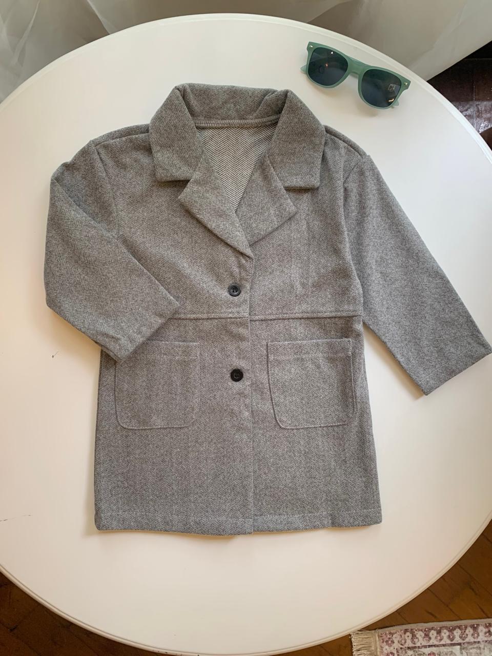 SHEIN Grey Coat
