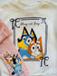 George "Bluey and Bingo" Sweat Shirt with Tights Set