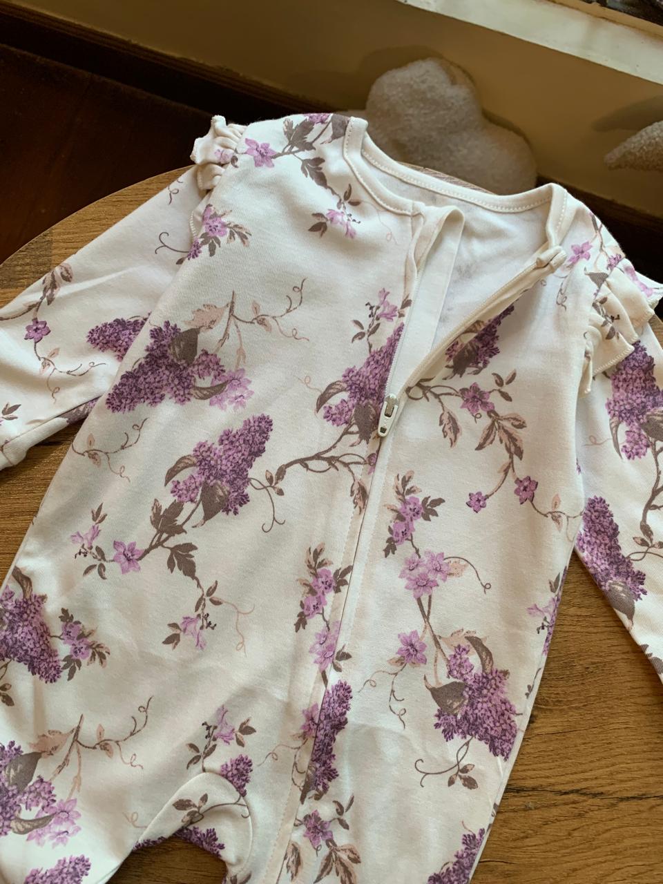 George Floral Sleepsuit