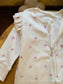 George Flower print Sleepsuit