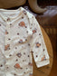 George Koala print Sleepsuit