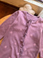 George Bow print Zipped Sleepsuit