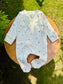 George Vegetables print Sleepsuit