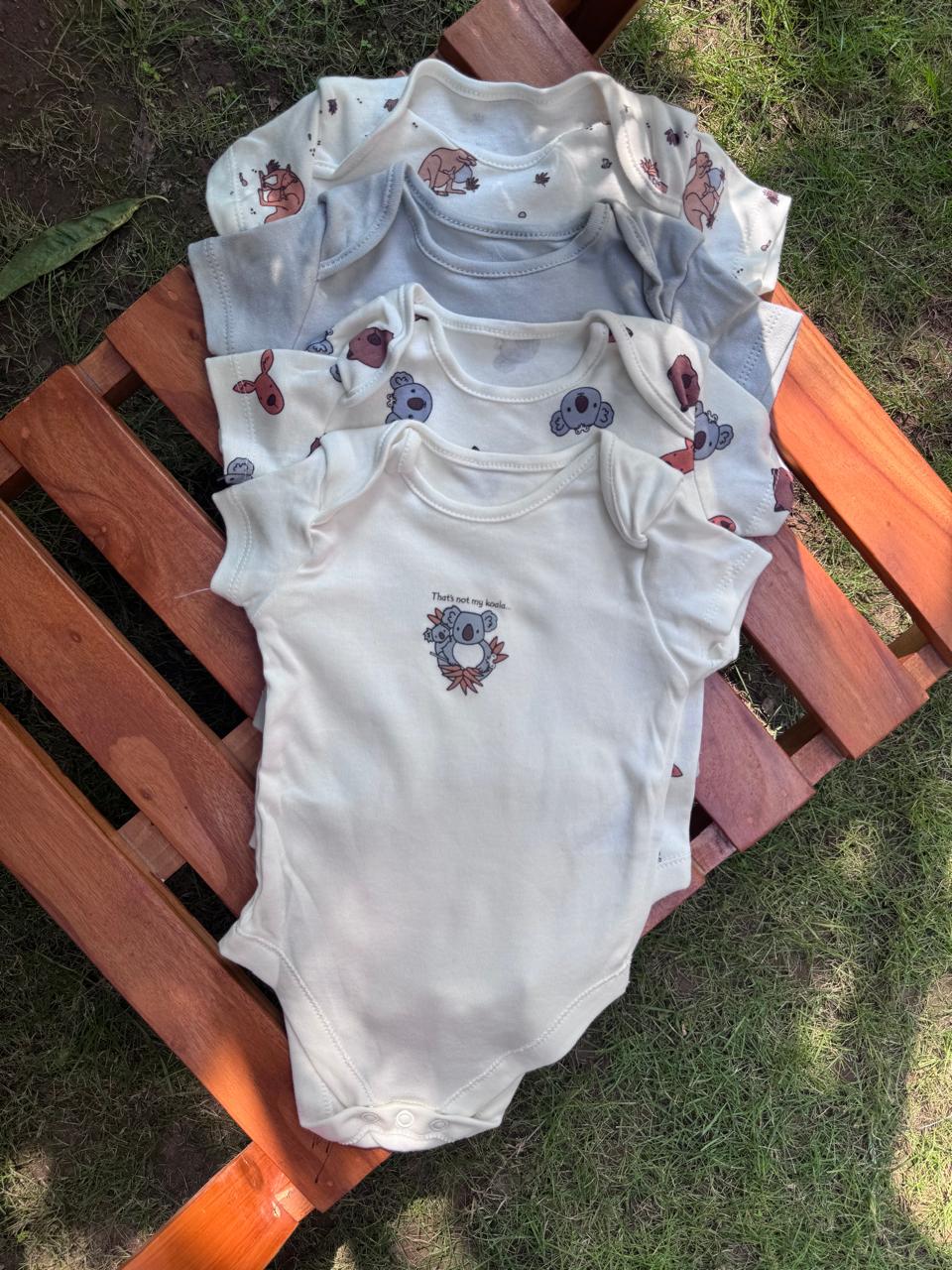 George pack of 4 "That's Not My Koala" Bodysuits