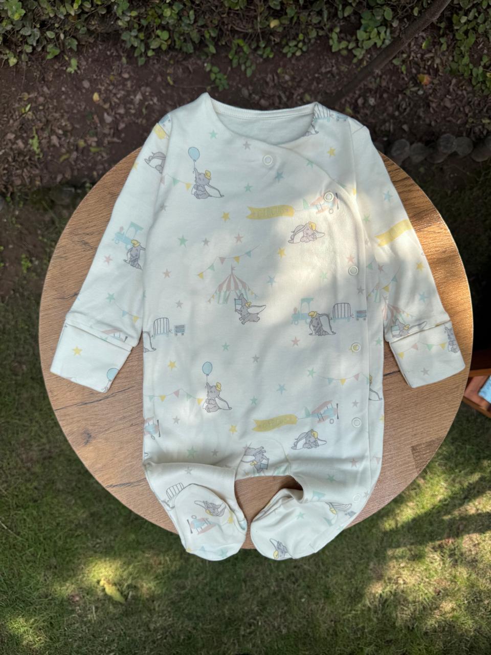 George Dumbo print Sleepsuit