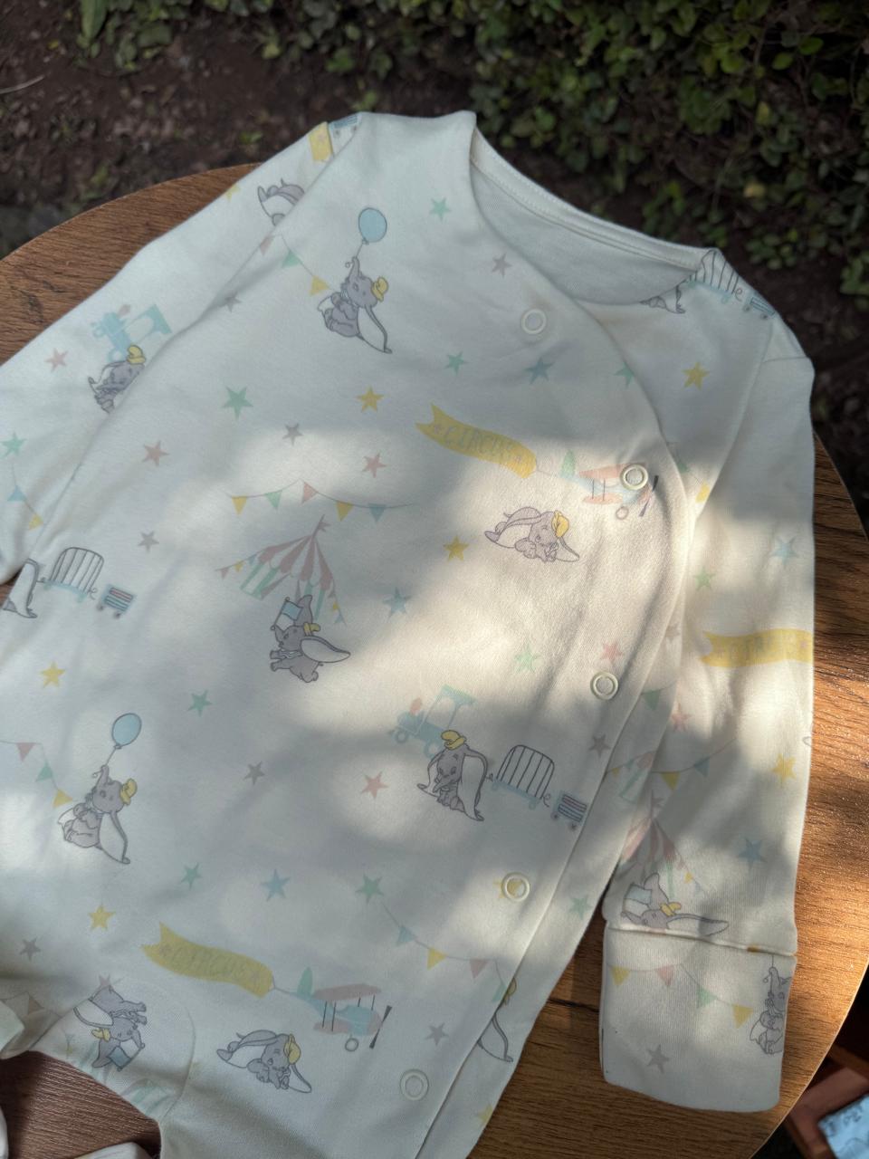 George Dumbo print Sleepsuit