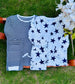George Pack of 2 Stars & Stripe print Pyjamas Set