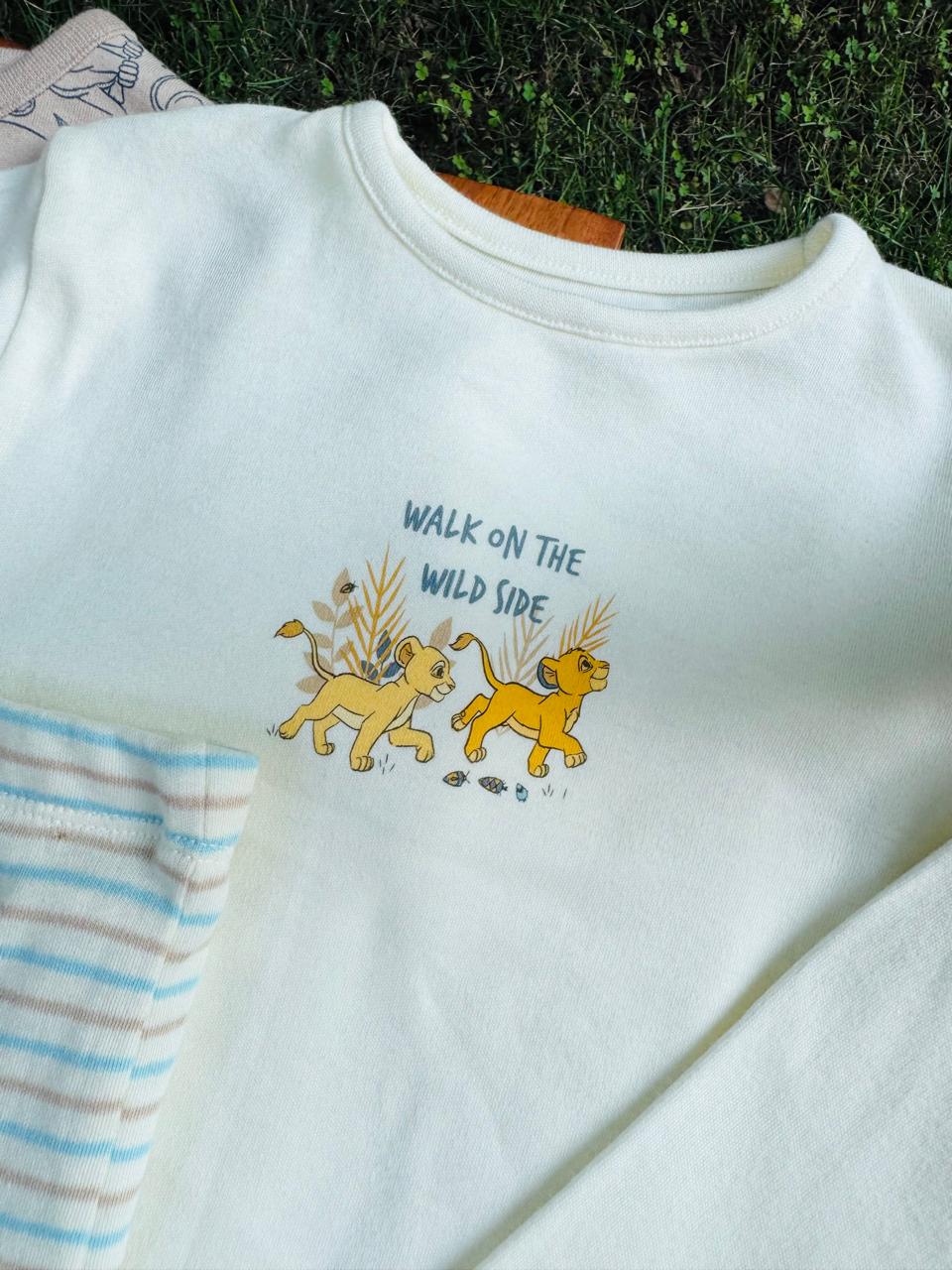 George Pack of 2 "Walk on the wild side" Pyjamas
