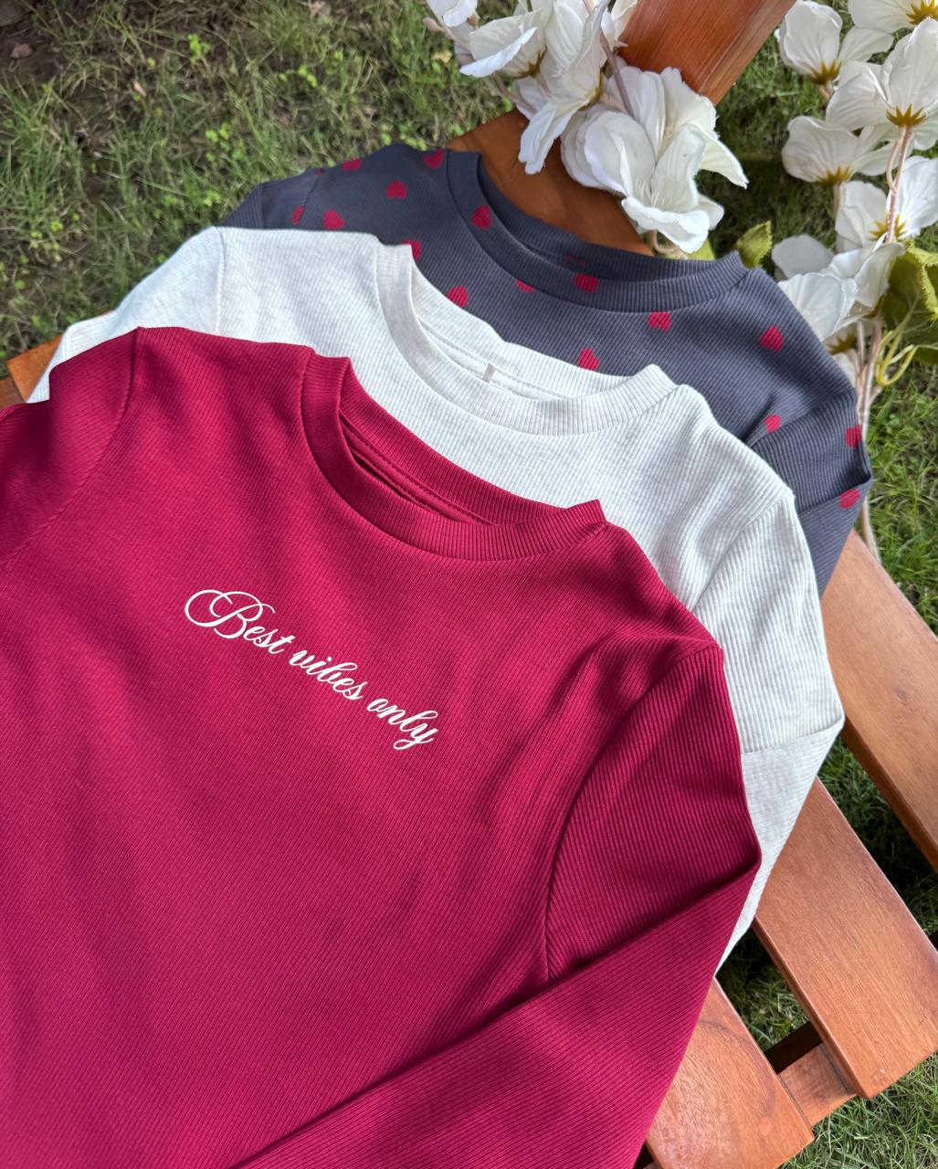 George Pack of 3 “Best wishes only” Shirts