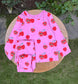 George Cherry print Pyjamas Set