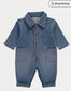 George Denim Sleepsuit