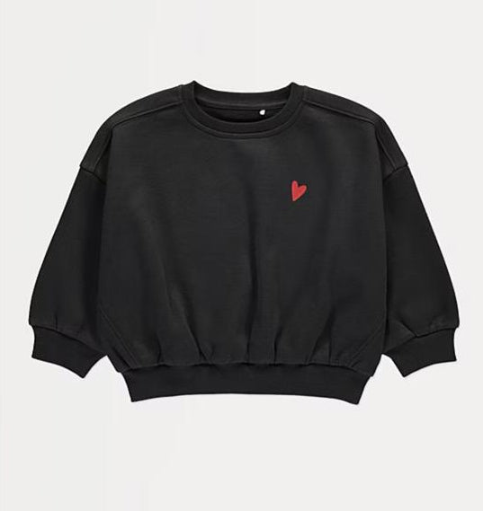 George Embrioded Heart Sweatshirt
