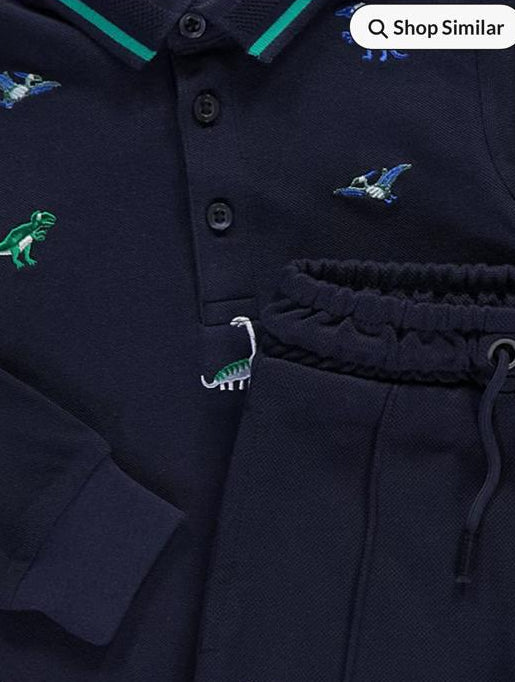 George Dinosaurs print Shirt & Trouser Set