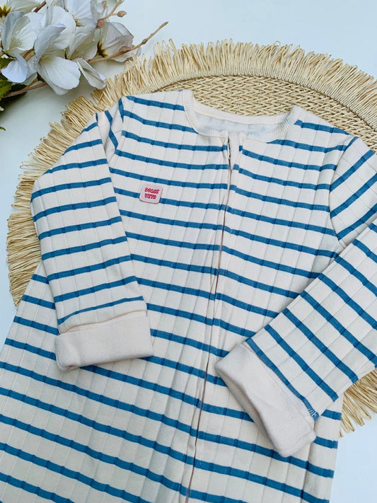 Tu Clothing Stripes Sleepsuit