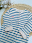 Tu Clothing Stripes Sleepsuit