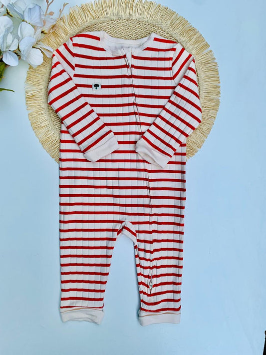 Tu Clothing Stripes  Sleepsuit