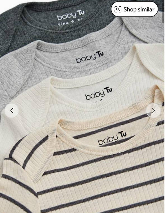 Tu Clothing pack of 4 Bodysuits