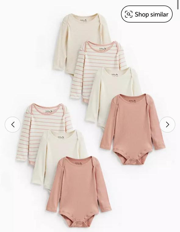 Tu Clothing pack of 7 Bodysuits