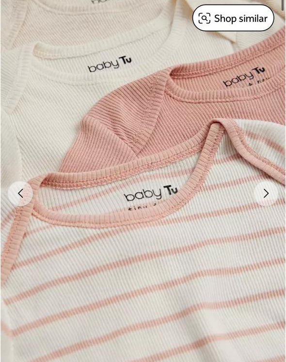 Tu Clothing pack of 7 Bodysuits