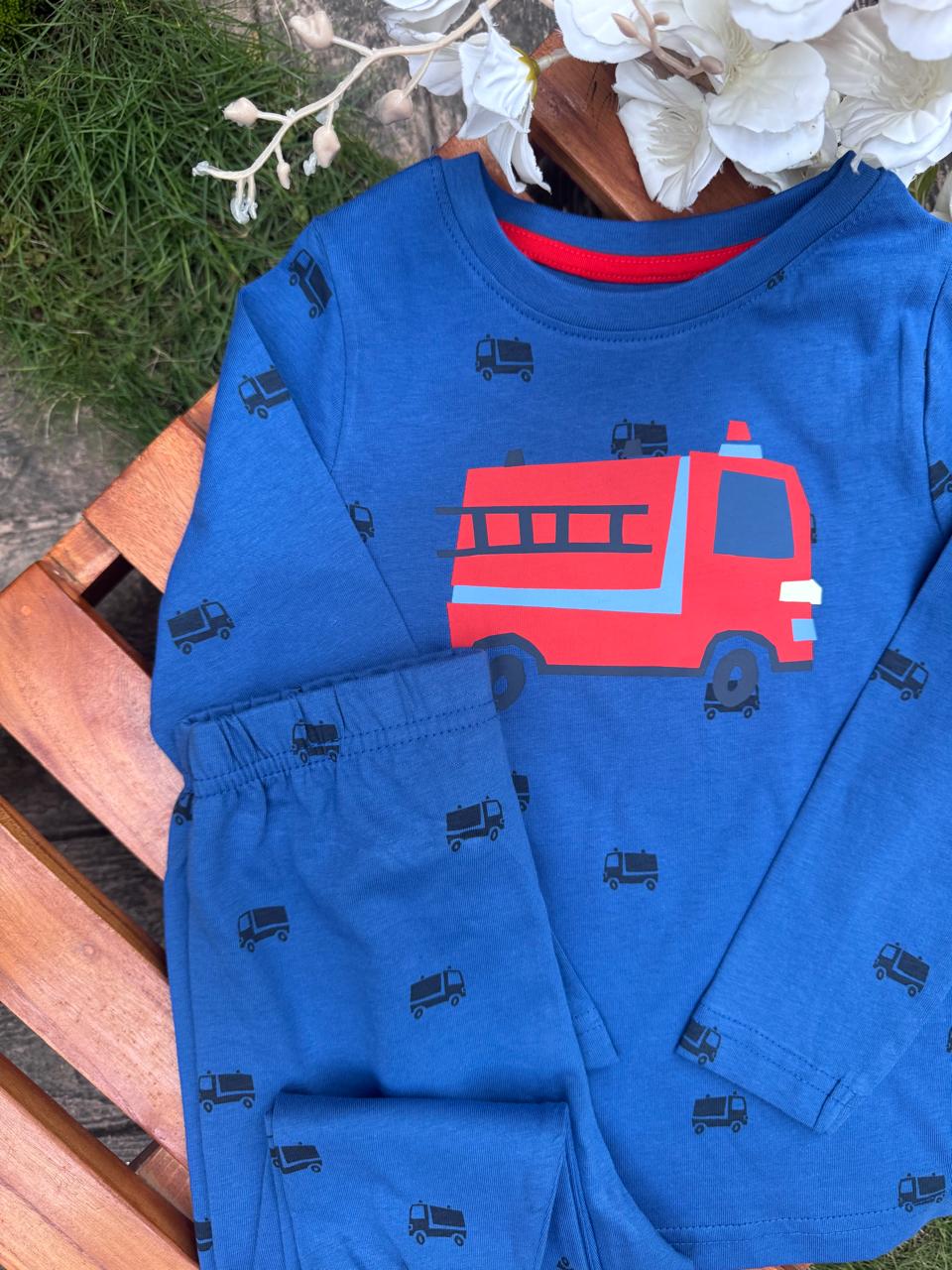 George Fire Brigade Long Sleeve Pyjamas