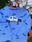 George Police Car Long Sleeve Pyjamas