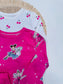 George Pack of 2 Fairys & Cherry print Pyjamas Set