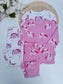 George Pack of 2 Unicorns & Rainbow print Pyjamas Set