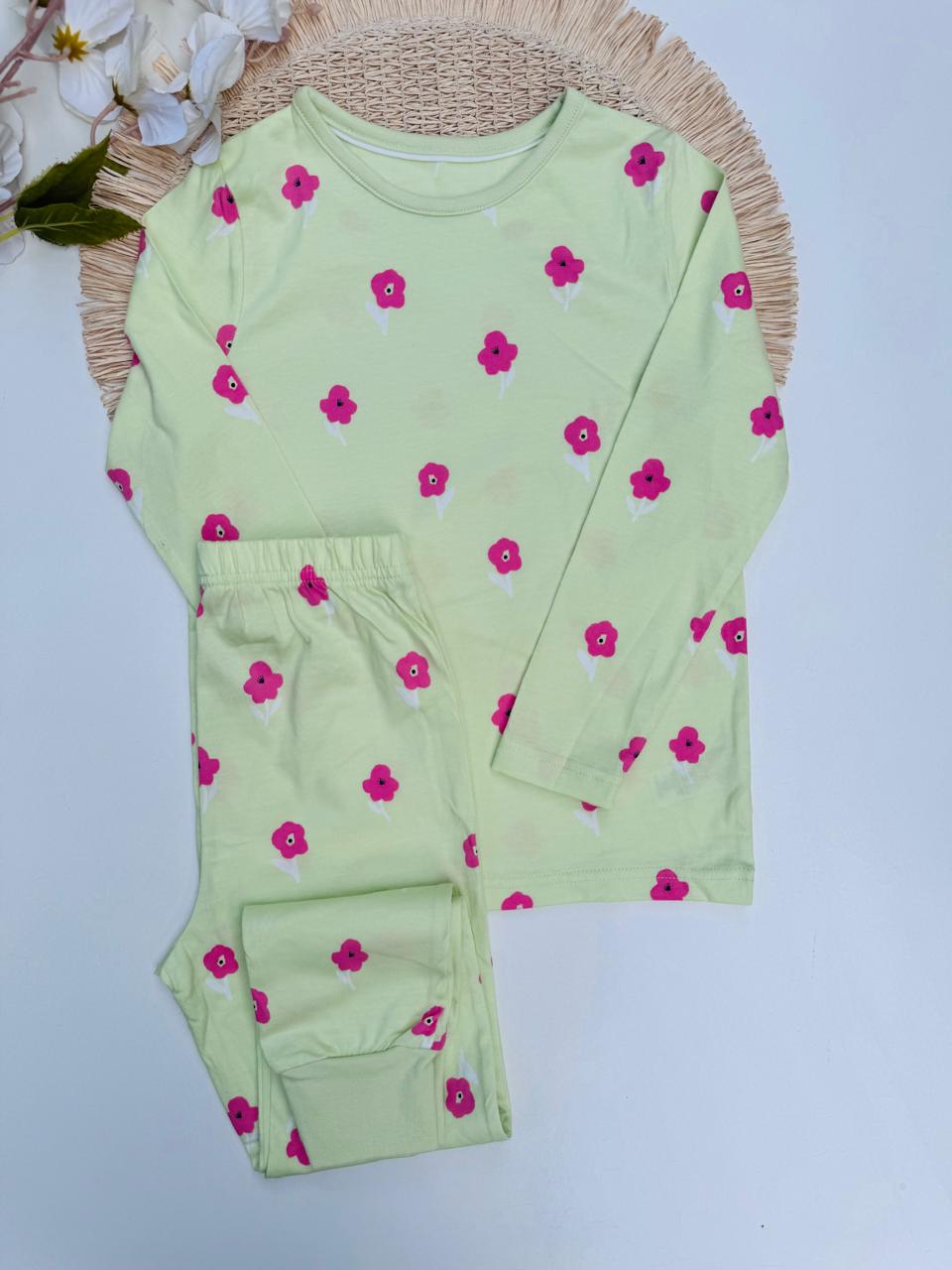 George Flowers print Pyjamas Set