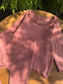 George Hearts print Ribbed Pyjamas Set