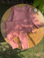 George Hearts print Ribbed Pyjamas Set