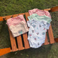 George pack of 5 Cats print Bodysuits
